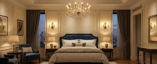 Choose the right lighting fixtures to greatly enhance the sense of value in the space