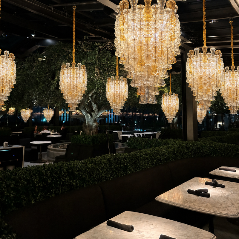 Restaurant lighting